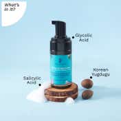 Pilgrim Salicylic & Glycolic Acid Foaming Face Wash (120ml)