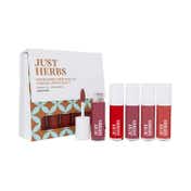 Just Herbs Ayurvedic Liquid Lipstick Set - Nudes Browns (5 Pcs)