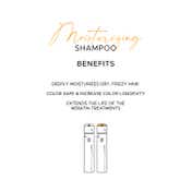 GK Hair Moisturizing Shampoo and Conditioner(300 ml) with Cashmere (50 ml) and Gold Shampoo (250 ml)