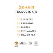GK Hair Moisturizing Shampoo and Conditioner(300 ml) with Cashmere (50 ml) and Gold Shampoo (250 ml)
