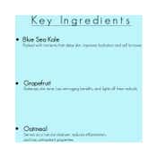 Vitamins and Sea Beauty Blue Sea Kale and Grapefruit Deep Pore Exfoliating Face Mask (240g)