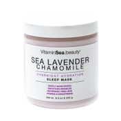 Vitamins and Sea Beauty Sea Lavender and Chamomile Overnight Hydrating Moisturizing Night Face Mask (240g)