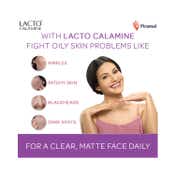 Lacto Calamine Face & Body Lotion Moisturizer for Oily Skin- Kaolin Clay & Glycerin Extracts (120ml)