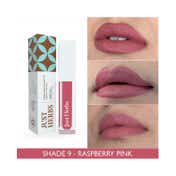 Just Herbs Ayurvedic Matte Liquid Lipstick - 09 Raspberry Pink (2 ml)