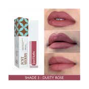 Just Herbs Ayurvedic Matte Liquid Lipstick - 03 Dusty Rose (2 ml)