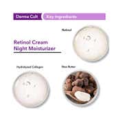 O3+ Derma Cult Retinol Night Cream Moisturizer (40g)