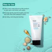Belif Aqua Bomb Jelly Cleanser - Hydrating Vegan Korean Gentle Face Wash & Makeup Remover (160 ml)