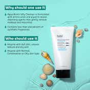 Belif Aqua Bomb Jelly Cleanser - Hydrating Vegan Korean Gentle Face Wash & Makeup Remover (160 ml)