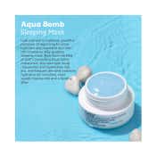 Belif Aqua Bomb Sleeping Mask - Hydrating Vegan Korean Night Cream with Hyaluronic Acid (75 ml)