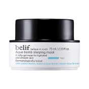 Belif Aqua Bomb Sleeping Mask - Hydrating Vegan Korean Night Cream with Hyaluronic Acid (75 ml)