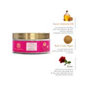 Forest Essentials Body Polisher Hydrating Sea Salt Crystal Rose Scrub (200g)