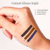 Forest Essentials Gulab Khaas Kajal - Charcoal Black (0.3 g)