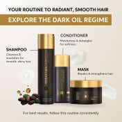 Sebastian Professional Dark Oil Lightweight Shampoo for Hydration & Smoothening (250 ml)