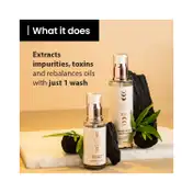 BiE Micro Detox Face Wash with Activated Bamboo & Tea Tree Oil (100 ml)