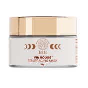 BiE Vin Rouge Face Mask for Mild Exfoliation with Moroccan Rhassoul & Vitamin E (50 g)