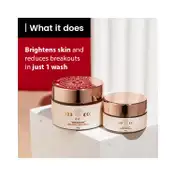 BiE Vin Rouge Face Mask for Mild Exfoliation with Moroccan Rhassoul & Vitamin E (20g)