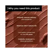 BiE Vin Rouge Face Mask for Mild Exfoliation with Moroccan Rhassoul & Vitamin E (20g)