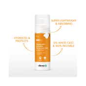The Derma Co Hyaluronic Invisible Sunscreen Gel With SPF 50 PA++ (50g)