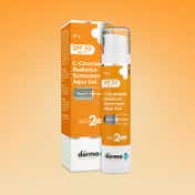 The Derma Co C-Cinamide Radiance Sunscreen Aqua Gel With SPF 50 PA++ (50g)