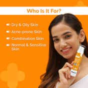 The Derma Co C-Cinamide Radiance Sunscreen Aqua Gel With SPF 50 PA++ (50g)