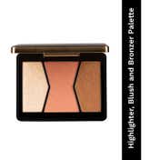PAC Focus On Me Blush Contour Highlighter Palette Fine Powder Seamless Blending - Medium (14.5 g)