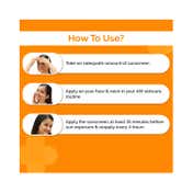 The Derma Co 1% Hyaluronic Tinted Sunscreen Gel With SPF 60 PA++ (30g)