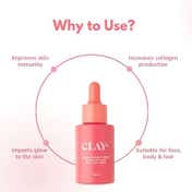 CLAYCO. Silver Flakes & AHA Infused Serum 30ml