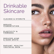 Wellbeing Nutrition Skin Fuel Japanese Collagen Peptides, L-Glutathione, Antioxidants | Hyaluronic Acid, Grape Seed, Vitamin E