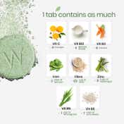 Wellbeing Nutrition Combo Daily Probiotic + Prebiotic & Daily Greens, Multivitamin - Effervescent