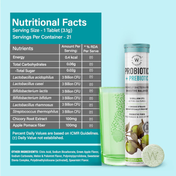 Wellbeing Nutrition Daily Probiotic + Prebiotic, 18 Billion CFU, 6 Strains Fiber for Digestion, Gut Health & Metabolism