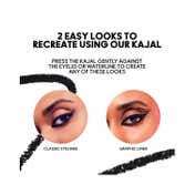 M.A.C In Extreme Dimension 24Hr Kajal Eye Liner - Black (0.8 g)