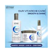 Streax Professional Vitariche Care Smooth and Shine Shampoo + Conditioner Hair Care Combo