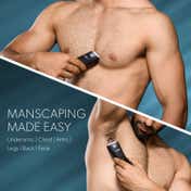 Zlade Ballistic Manscaping Full-Body Trimmer TURBO 3.0 with Detachable Ceramic Blades