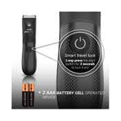 Zlade Ballistic Lite Manscaping Full-Body Trimmer With Extra Heads For Men (3Pcs)