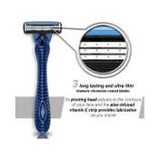 Zlade Hyperglide3 Lite Shaving Razor For Men