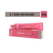 Streax Professional Argan Secrets Hair Colorant Cream - 6.1 Dark Ash Brown (60g)
