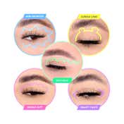 SUVA Beauty Hydra FX Eyeliner Palette - UV Taffies (10 g)