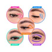 SUVA Beauty Hydra FX Eyeliner Palette - UV Brights (10 g)