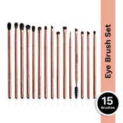 PAC Eyeconic Limited Edition Brush Kit - Rose Gold (15 Pcs)