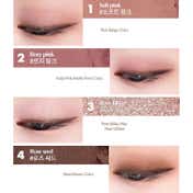 Rom&nd Better Than Eyes Eyeshadow Palette - 02 Dry Rose (6.5 g)