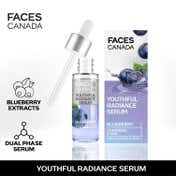 Faces Canada Youthful Radiance Serum Blueberry I Anti-ageing I Biphasic I AHA & Ceramides I (27 ml)
