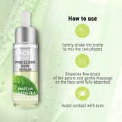 Faces Canada Pro Clear Skin Serum Matcha Green Tea I Biphasic I Fights Acne I Salicylic Acid I (27 ml)