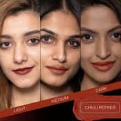 Faces Canada Weightless Matte Lipstick, Pigmented and Hydrated Lips - Chilli Pepper 11 (4.5 g)