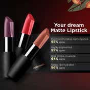 Faces Canada Weightless Matte Lipstick, Pigmented and Hydrated Lips - Chilli Pepper 11 (4.5 g)