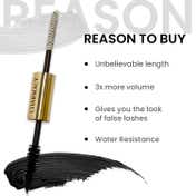 Charmacy Milano Eyeliner, Mascara & Eyebrow Combo