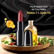 Faces Canada Weightless Creme Finish Lipstick, Creamy Finish, Hydrated Lips - Wine Drop 20 (4 g)