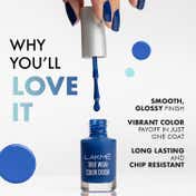 Lakme True Wear Color Crush Nail Polish Long Lasting & Vibrant Nail Paint - 506 (6 ml)
