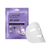 Lakme Solutions Sheet Mask Anti Aging With Pro Retinol C Complex (25ml)