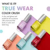 Lakme True Wear Color Crush Nail Polish Long Lasting & Vibrant Nail Paint - 82 (6 ml)