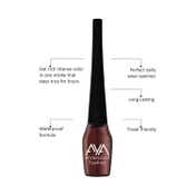 AYA Waterproof Eyeliner - Brown (5 ml)